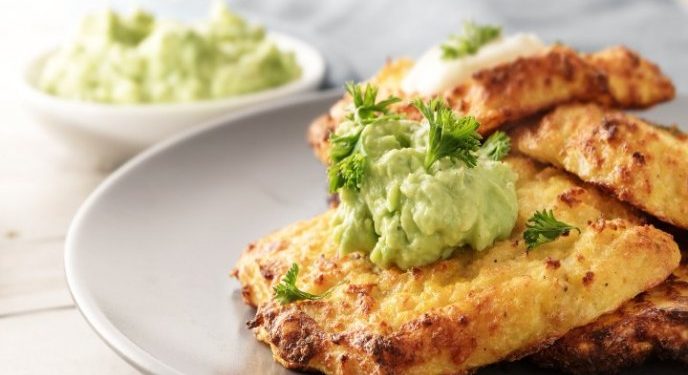 Cómo hacer Tortitas de coliflor con pollo y queso ¡Deliciosas!