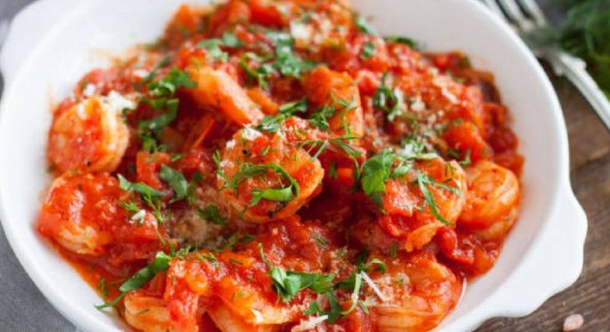 Camarones a la diabla