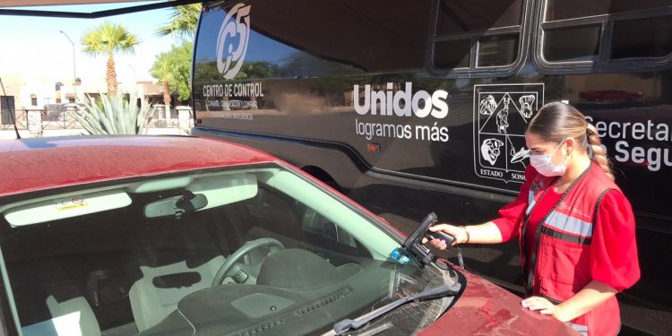 Recorre módulo móvil del Repuve municipios de Sonora