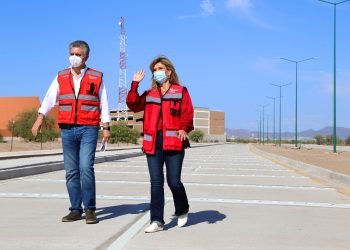 Entrega Gobernadora Pavlovich prolongación del bulevar Serna