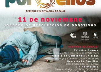 Reunen fondos y víveres para la atención de personas en situación de calle