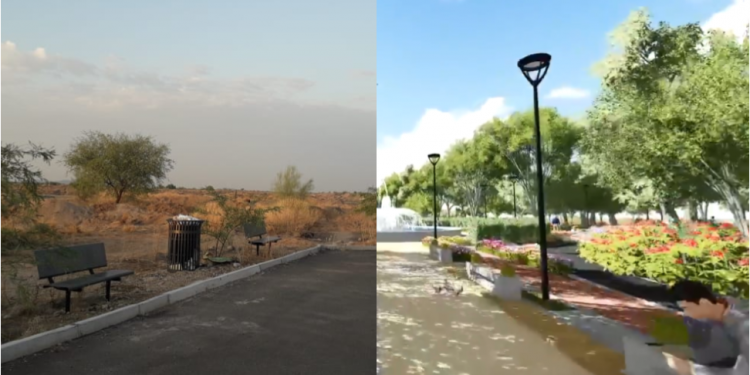 Un parque, una esperanza y una decepción.