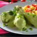 Pollo en salsa poblana (receta con queso crema)