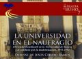 Dan a conocer libro “La universidad en el naufragio”