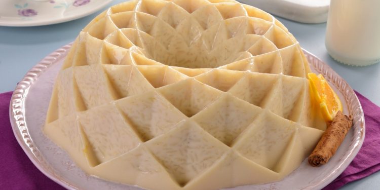 Gelatina de arroz con leche