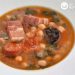Potaje de garbanzos y espinacas. Receta de abuela