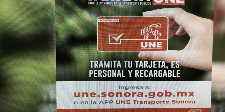 Se amplía hasta nuevo aviso el proceso de credencialización para el cobro exclusivo con tarjeta en el transporte público de Hermosillo