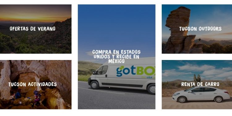 Compra en línea en tiendas de EU y Vamos a Tucson envía tus productos a Hermosillo