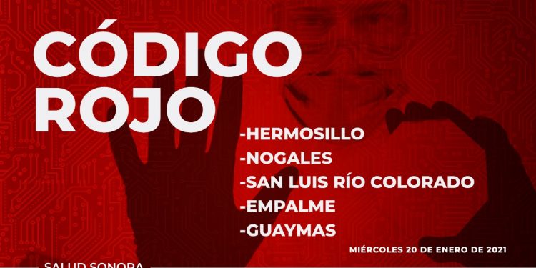 Sonora continúa con cifras récord de COVID-19