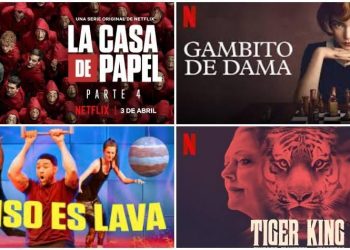 Las series de Netflix más vistas en 2020