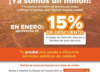 Descuentos por pronto pago en el Predial del 2021