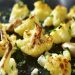 Deliciosa guarnición de Coliflor rostizada con ajo