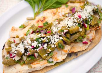 Ensalada saludable de Nopal con Pollo