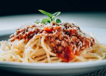 Disfruta de un delicioso espagueti a la boloñesa ¡sin carne!