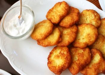 Tortitas de coliflor, queso y avena sin freír, ¡deliciosas y saludables!