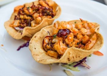 Volcanes de camarón al ajillo con queso, ¡solo 20 minutos!