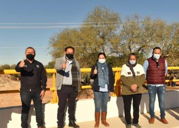 Concluyen contrucción de puente pluvial en Las Cuevitas