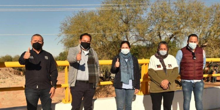 Concluyen contrucción de puente pluvial en Las Cuevitas