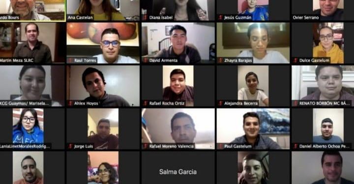 Ricardo Bours platica con jóvenes sonorenses sobre los retos que enfrentan en la entidad