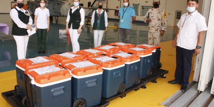 Arriban vacunas anticovid-19 para ocho municipios de sonora