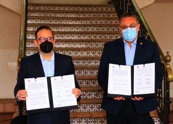 Acuerdan acciones de colaboración UNISON y SSP 