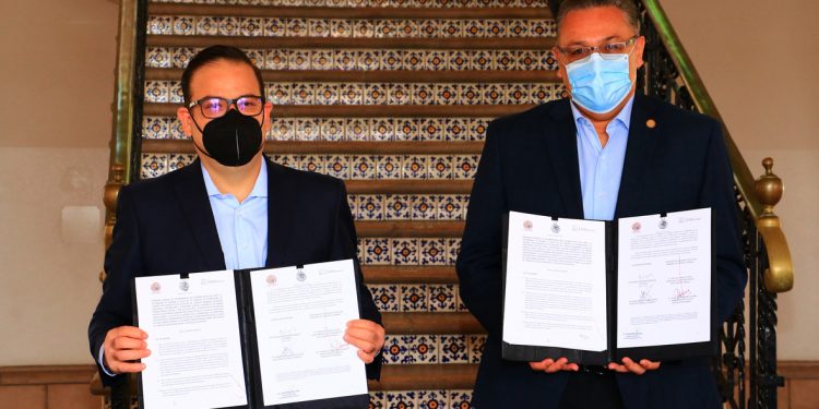 Acuerdan acciones de colaboración UNISON y SSP