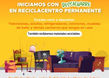 Dan a conocer funcionamiento del punto del Reciclacentro Permanente