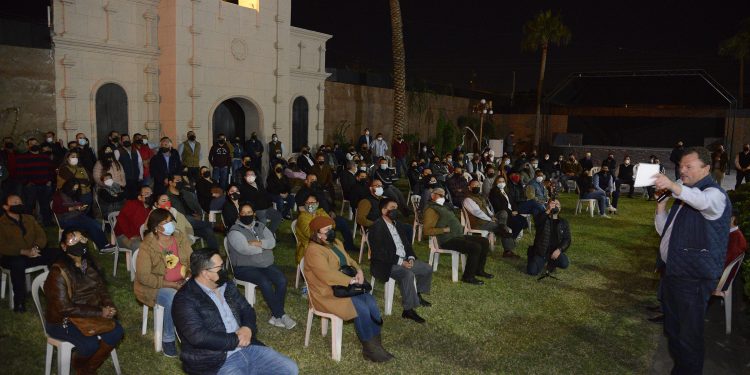 Se reune Ernesto “Borrego” Gándara con líderes sanluisinos