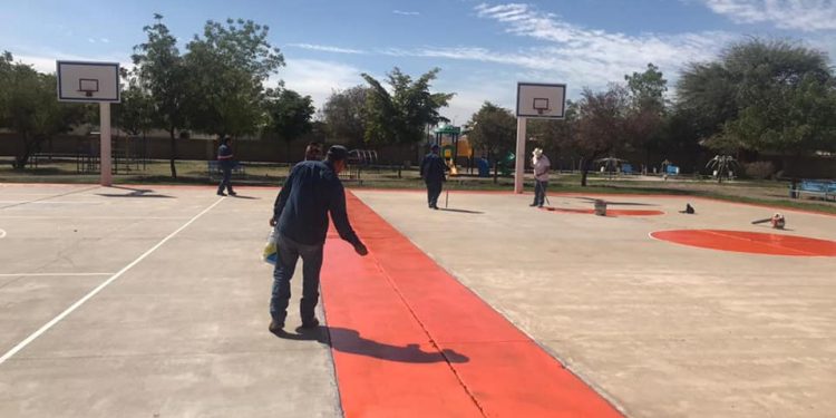 Ayuntamiento continúa rescate de espacios deportivos en Hermosillo