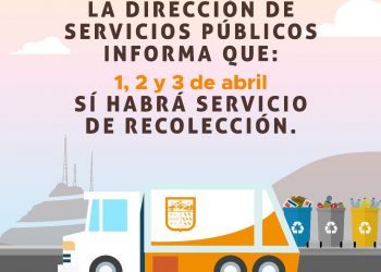 Habrá Recolección de Basura regular en días santos