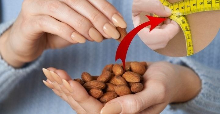 Comer almendras reduce circunferencia de cintura y baja el colesterol