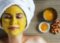 Mascarilla de cúrcuma para la cara para una piel impecable