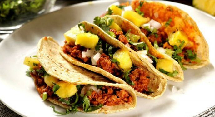 Deliciosos tacos de pescado, ¡al pastor!