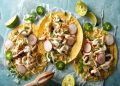 Deliciosos tacos de pescado a la plancha, ¡bajos en grasa!
