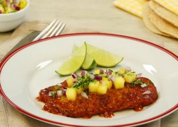Pescado con achiote