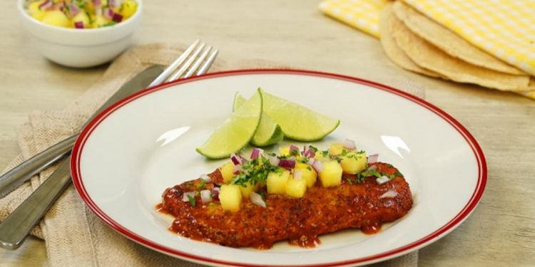 Pescado con achiote