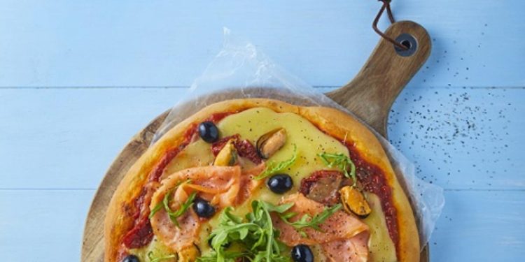 Pizza marinera al sartén