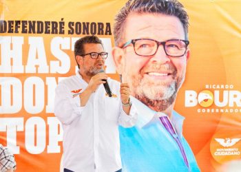 Vamos a regresarle la paz a Sonora: Ricardo Bours