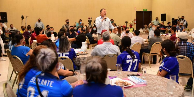 Es el deporte la vacuna mas eficaz contra la inseguridad: Ernesto “Borrego” Gándara