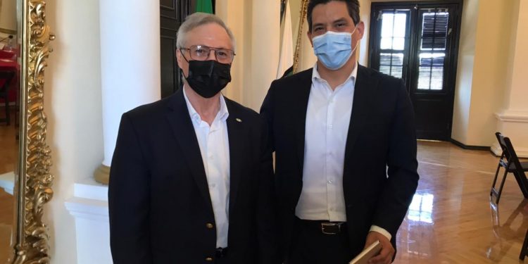 Busca CMIC abrir camino al sector de la contrucción en reunión con embajador de Alemania