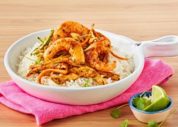 Amaras este delicioso “Arroz mar y tierra”