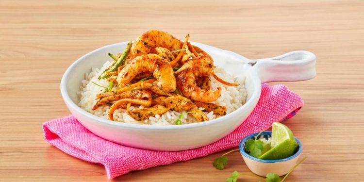 Amaras este delicioso “Arroz mar y tierra”