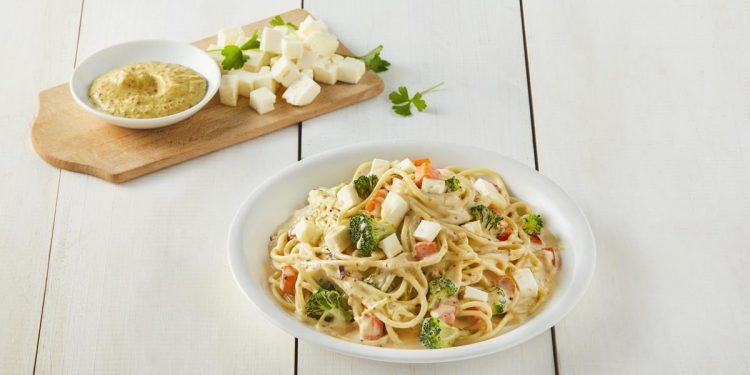 Espagueti a la jardinera