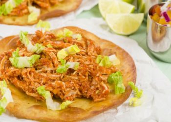 Tinga de pollo al chipotle, ¡deliciosa!