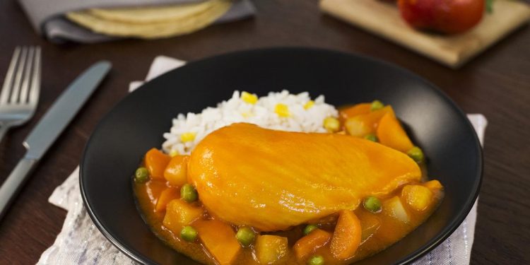 Pollo a la jardinera