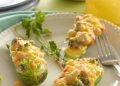 Calabacitas rellenas de verduras