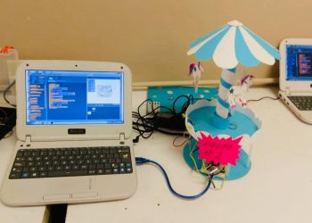 Aprenden estudiantes de secundaria a construir robots