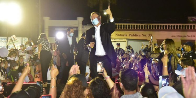 De la mano de todos los sonorenses vamos a gobernar: Ernesto el “Borrego” Gándara