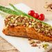 Salmón con costra de pistache y nuez