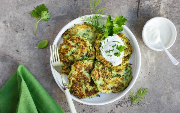 Tortitas de Calabaza y Brócoli